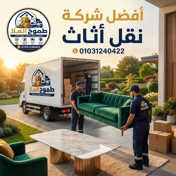 أفضل شركات نقل اثاث بأكتوبر